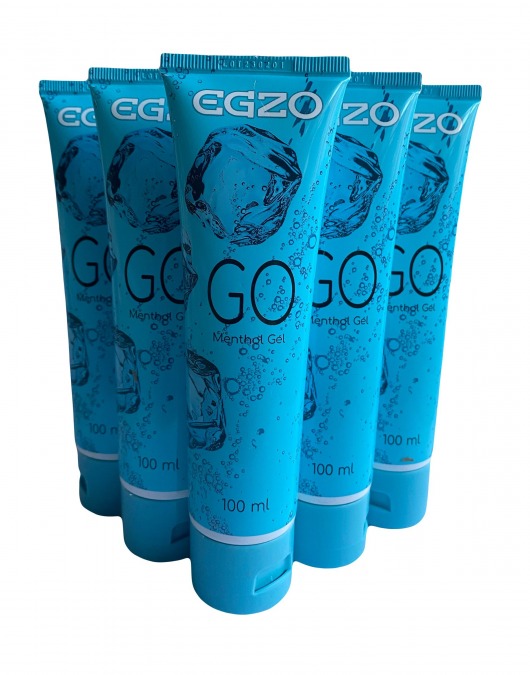 Набор из 5 пролонгирующих лубрикантов на водной основе Egzo Go (по 100 мл.) - EGZO - купить с доставкой в Новомосковске
