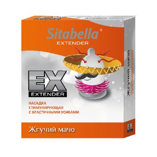 Стимулирующая насадка Sitabella Extender  Жгучий мачо - Sitabella - купить с доставкой в Новомосковске