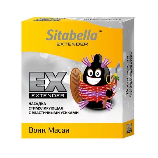 Стимулирующая насадка Sitabella Extender  Воин Масаи - Sitabella - купить с доставкой в Новомосковске