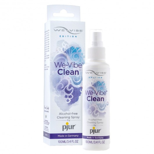 Очиститель для игрушек без спирта We-Vibe Clean - 100 мл. - Pjur - купить с доставкой в Новомосковске