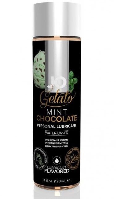 Лубрикант с ароматом мятного шоколада JO GELATO MINT CHOCOLATE - 120 мл. - System JO - купить с доставкой в Новомосковске