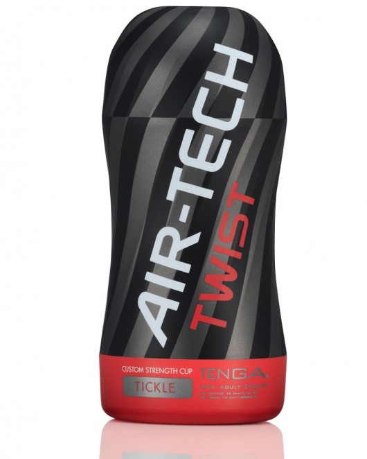 Мастурбатор с регулируемой плотностью обхвата Custom Strength CUP Twist Tickle - Tenga - в Новомосковске купить с доставкой