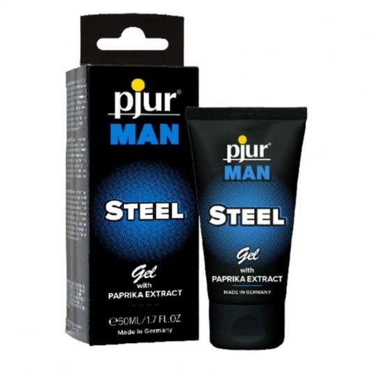 Эрекционный гель для пениса pjur MAN Steel Gel - 50 мл. - Pjur - купить с доставкой в Новомосковске