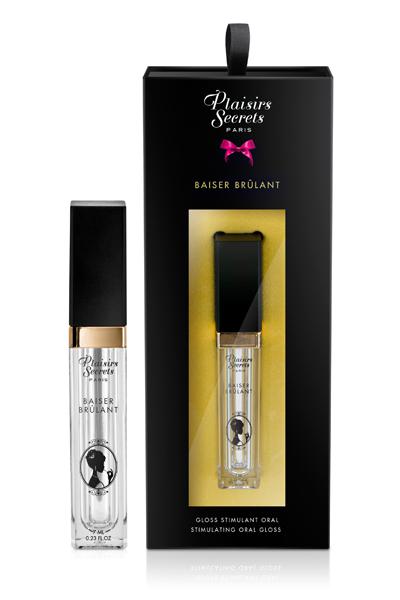 Стимулирующий блеск для губ Baiser Brulant Gloss Plaisirs Secrets - 7 мл. - Plaisir Secret - купить с доставкой в Новомосковске