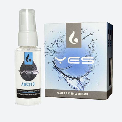 Интимный гель-лубрикант Yes Arctic с продлевающим эффектом - 30 мл. - Sitabella - купить с доставкой в Новомосковске