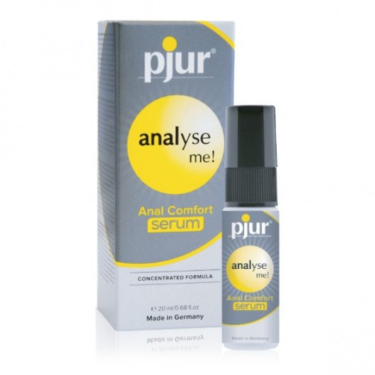 Анальный спрей pjur ANALYSE ME Serum - 20 мл. - Pjur - купить с доставкой в Новомосковске