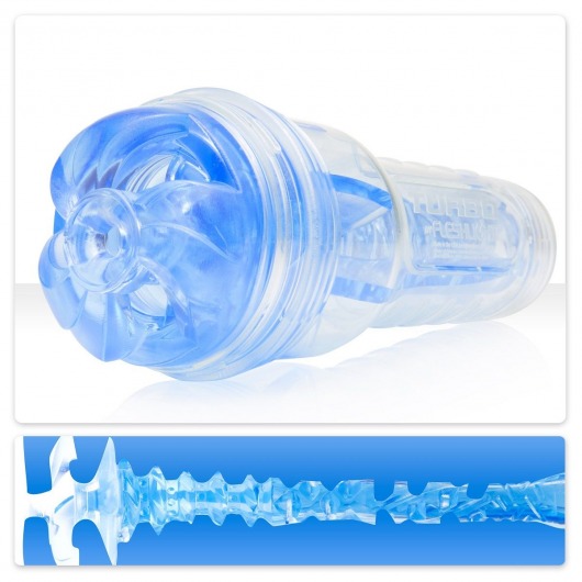 Мастурбатор Fleshlight Turbo - Trust Blue Ice - Fleshlight - в Новомосковске купить с доставкой