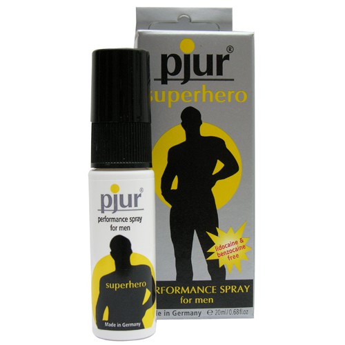 Пролонгирующий мужской спрей pjur SUPERHERO spray - 20 мл. - Pjur - купить с доставкой в Новомосковске