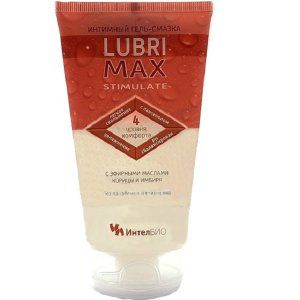 Возбуждающий интимный гель-смазка на водной основе Lubrimax Stimulate - 150 мл. - ИнтелБИО - купить с доставкой в Новомосковске