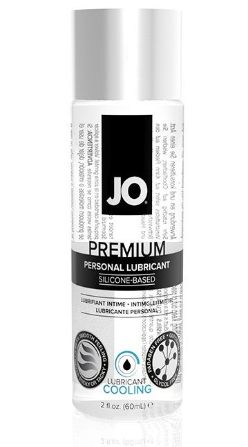 Охлаждающий лубрикант на силиконовой основе JO Personal Premium Lubricant Cooling - 60 мл. - System JO - купить с доставкой в Новомосковске