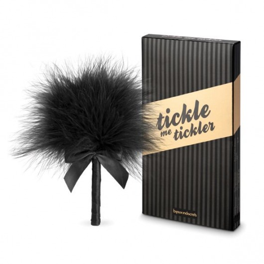 Пуховка для эротических игр Tickle Me Tickler - Bijoux Indiscrets - купить с доставкой в Новомосковске