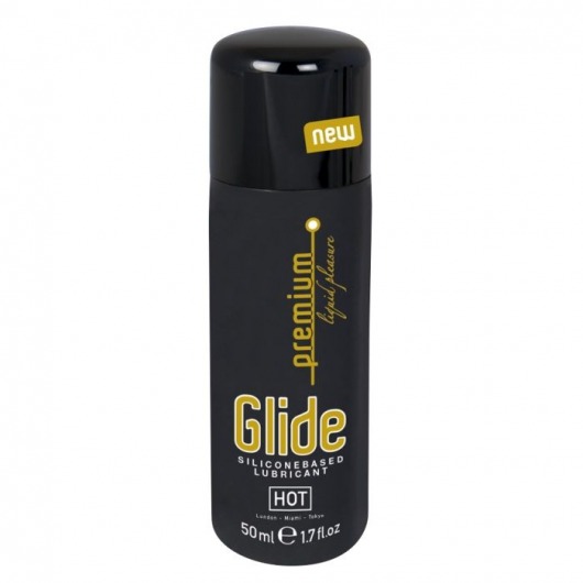 Интимный гель на силиконовой основе Premium Glide - 50 мл. - HOT - купить с доставкой в Новомосковске