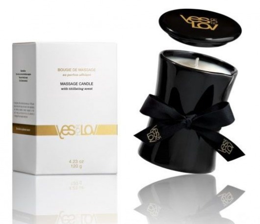 Массажная свеча Titillating Massage Candle - 120 мл. - YESforLOV - купить с доставкой в Новомосковске