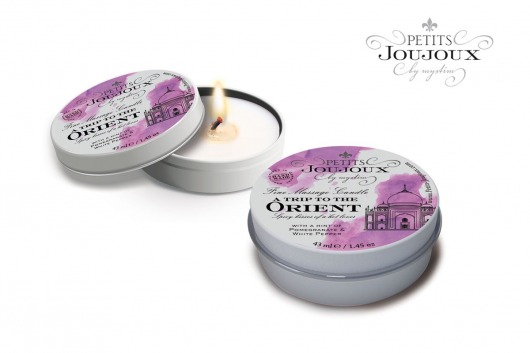 Массажная свеча Petits Joujoux Orient с ароматом граната и белого перца - 33 гр. - MyStim - купить с доставкой в Новомосковске