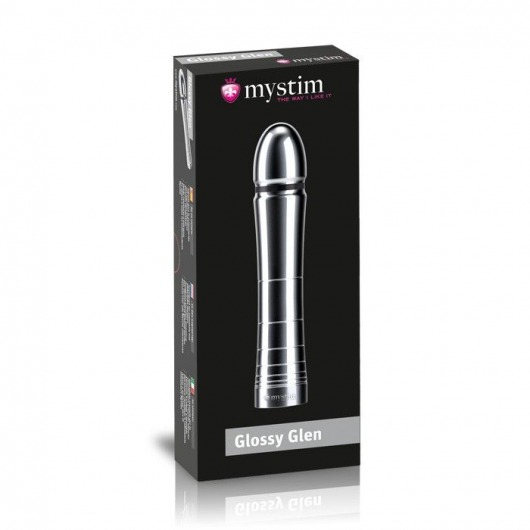 Фаллоимитатор для электростимуляции Glossy Glen Dildo - 14 см. - MyStim - купить с доставкой в Новомосковске