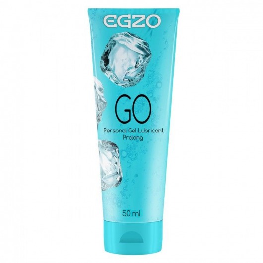 Пролонгирующий лубрикант на водной основе Egzo Go - 50 мл. - EGZO - купить с доставкой в Новомосковске