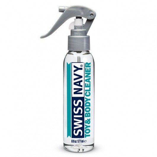 Очищающий спрей для игрушек и тела Swiss Navy Toy   Body Cleaner - 177 мл. - Swiss navy - купить с доставкой в Новомосковске
