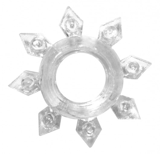 Прозрачное эрекционное кольцо Rings Gear - Lola Games - в Новомосковске купить с доставкой
