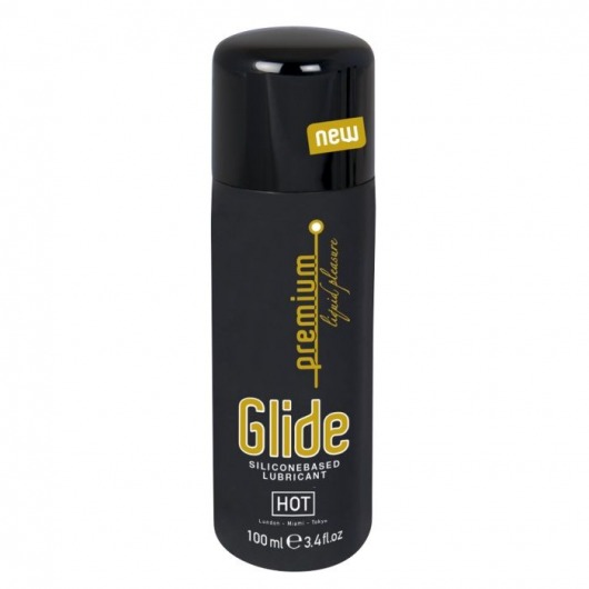 Интимный гель на силиконовой основе Premium Glide - 100 мл. - HOT - купить с доставкой в Новомосковске