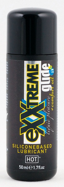 Смазка  на силиконовой основе для анального секса Exxtreme Glide - 50 мл. - HOT - купить с доставкой в Новомосковске