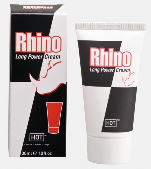 Крем-пролонгатор для мужчин Rhino - 30 мл. - HOT - купить с доставкой в Новомосковске