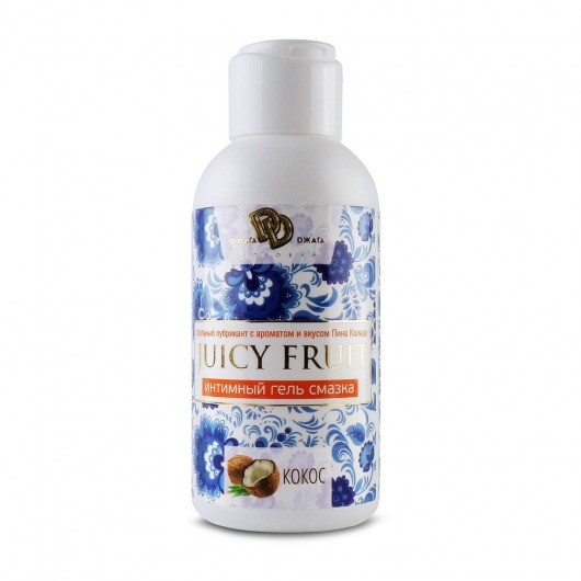 Интимный гель на водной основе JUICY FRUIT с ароматом кокоса - 100 мл. - БиоМед - купить с доставкой в Новомосковске