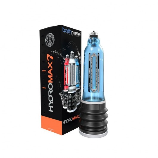 Синяя гидропомпа HydroMAX7 - Bathmate - в Новомосковске купить с доставкой