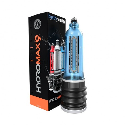Синяя гидропомпа HydroMAX9 - Bathmate - в Новомосковске купить с доставкой