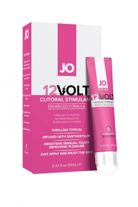 Возбуждающая сыворотка мощного действия JO Volt 12V - 10 мл. - System JO - купить с доставкой в Новомосковске