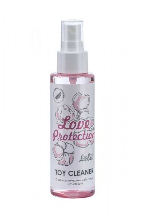 Гигиенический антисептический лосьон Toy cleaner - 110 мл. - Lola Games - купить с доставкой в Новомосковске
