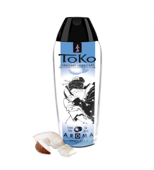 Интимный гель TOKO Cononut Water с ароматом кокоса - 165 мл. - Shunga - купить с доставкой в Новомосковске