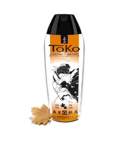 Интимный гель TOKO Maple Delight с ароматом кленового сиропа - 165 мл. - Shunga - купить с доставкой в Новомосковске